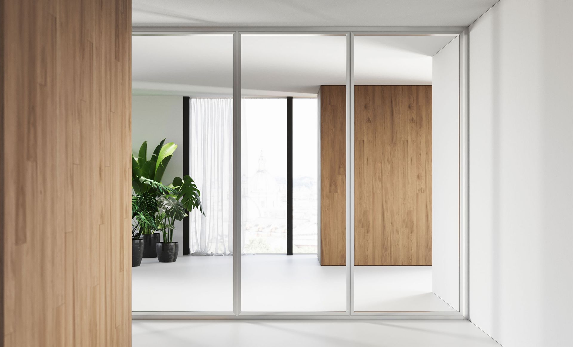 Pareti divisorie ufficio San Pietro Mosezzo