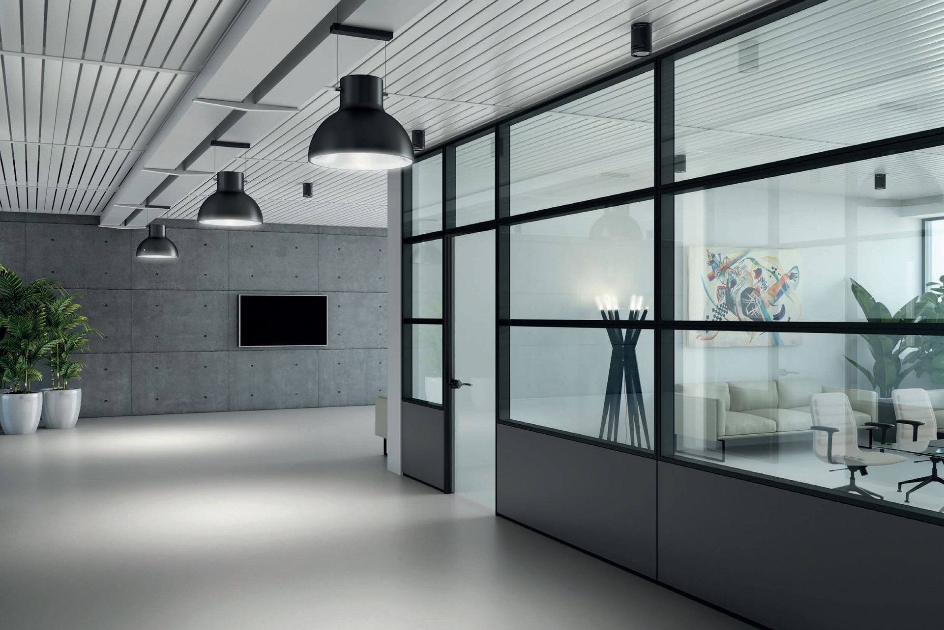 Pareti divisorie per ufficio Novara