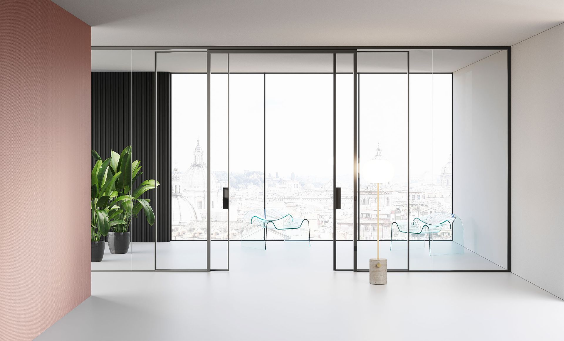 Pareti divisorie ufficio Vigevano