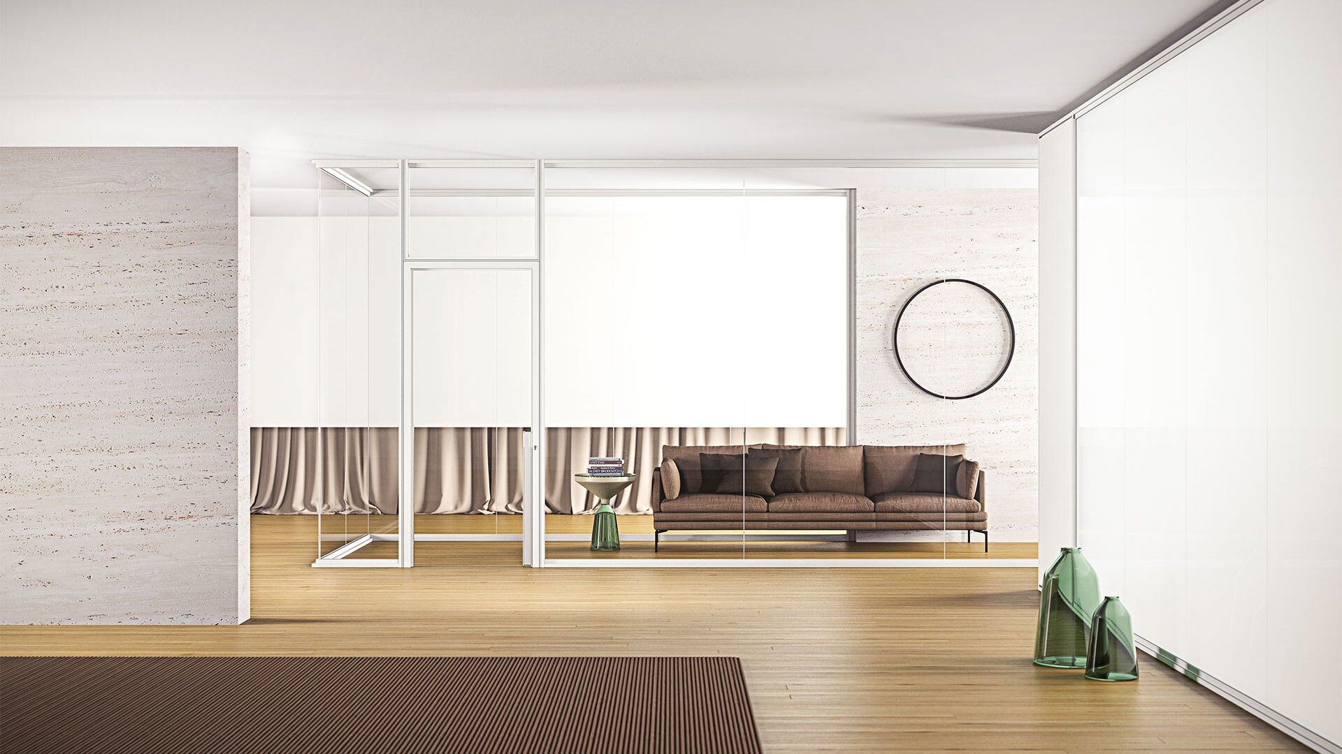 Pareti divisorie ufficio Vercelli