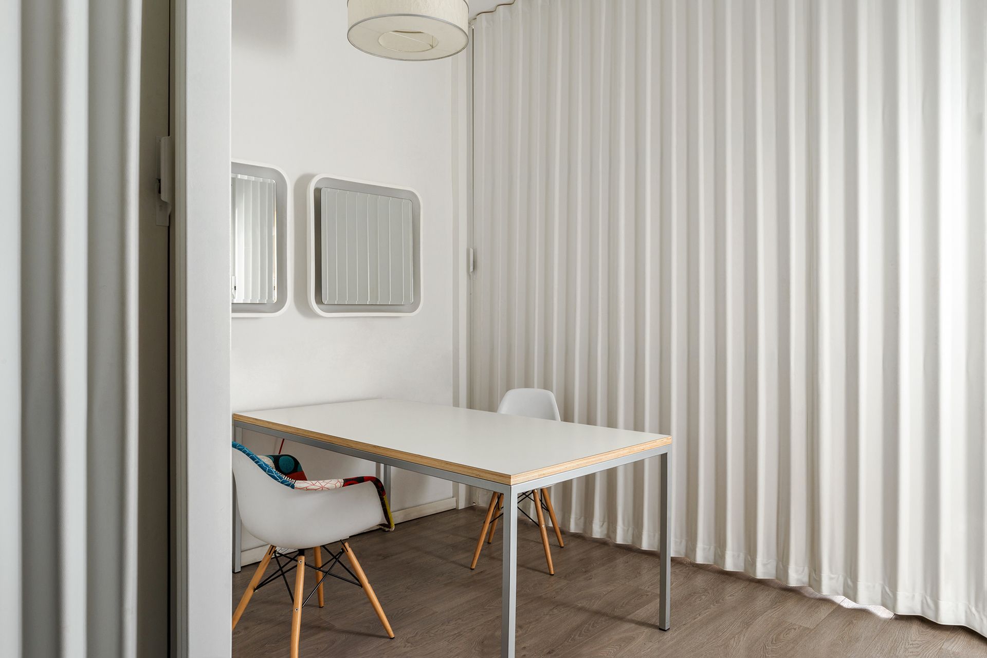 Parete Divisoria Scorrevole Tessuto Alfa Novara