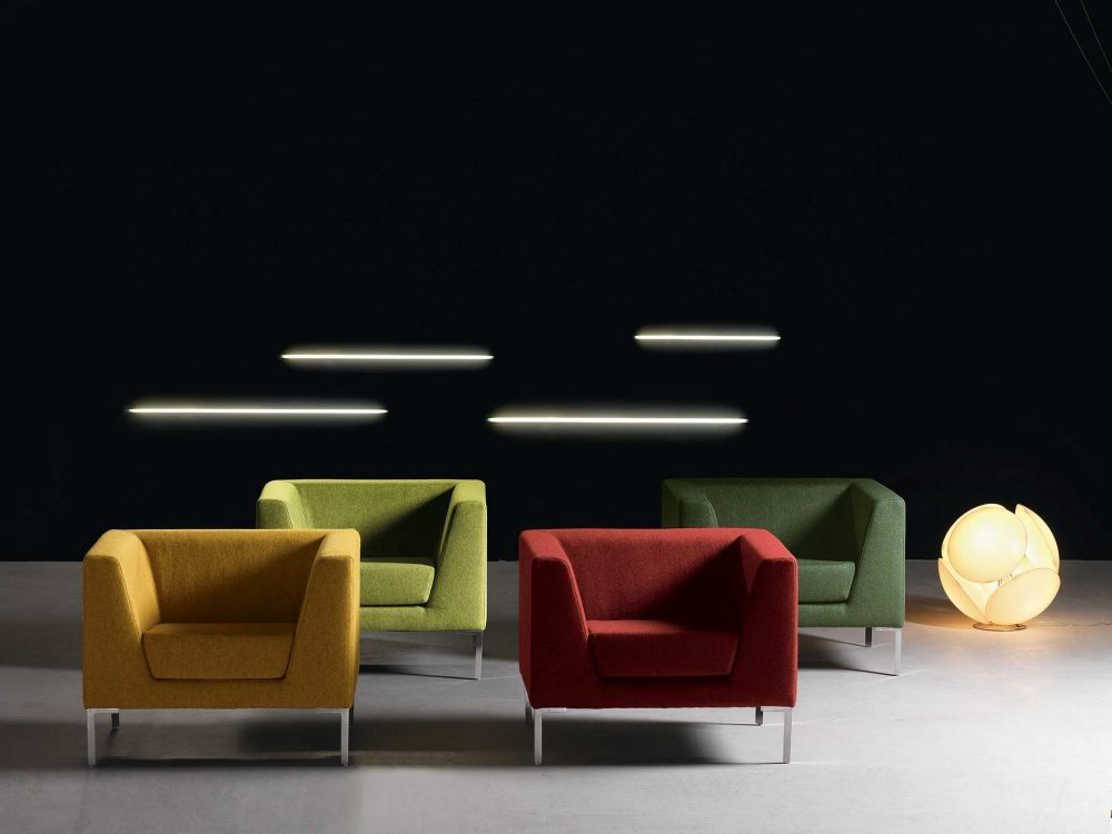 Poltroncine attese per ufficio Mortara