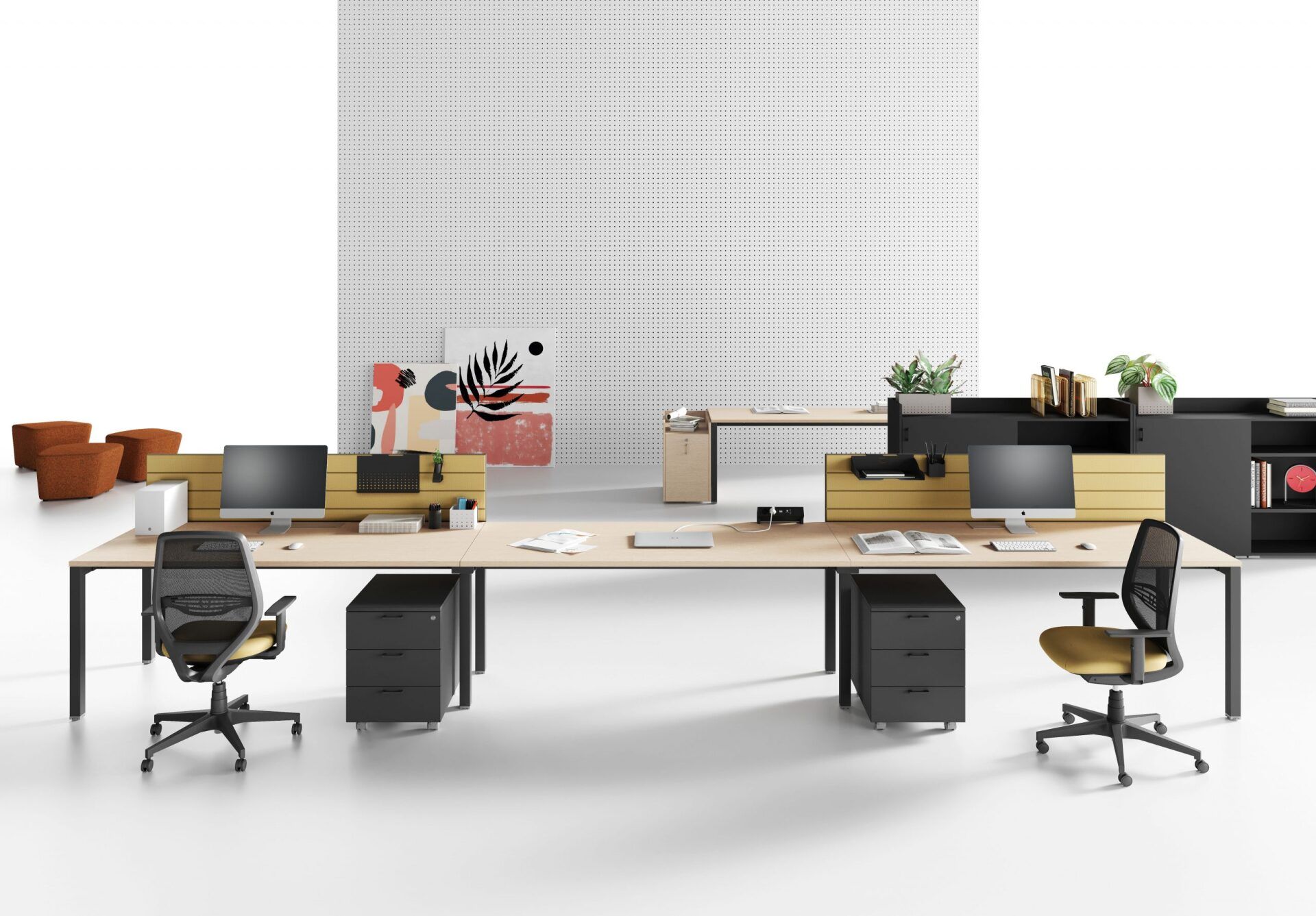 Postazioni per ufficio scrivanie Oleggio