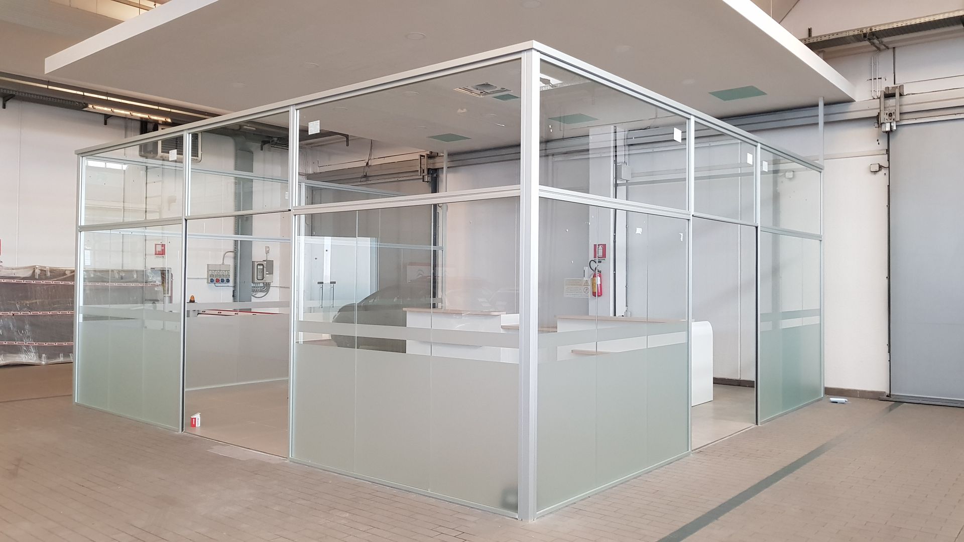 Progettazione pareti divisorie Borgomanero