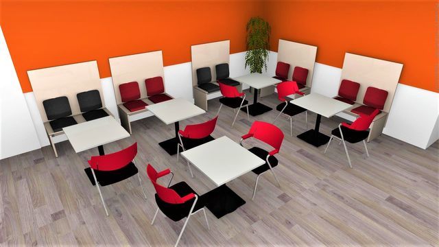 Tavoli e sedie per bar