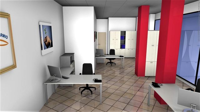 Mobili per ufficio disegno in CAD