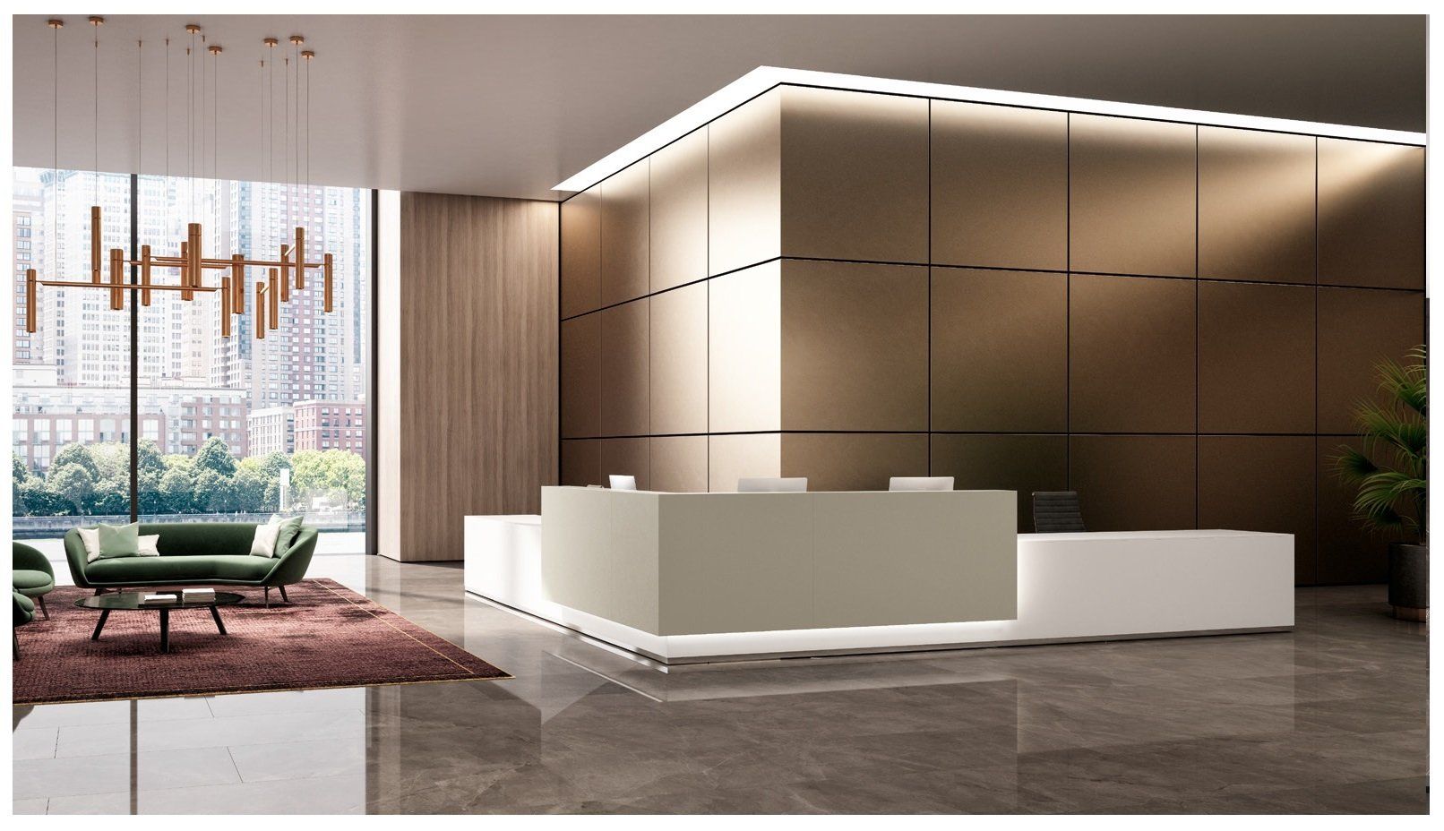 Reception ufficio Arona