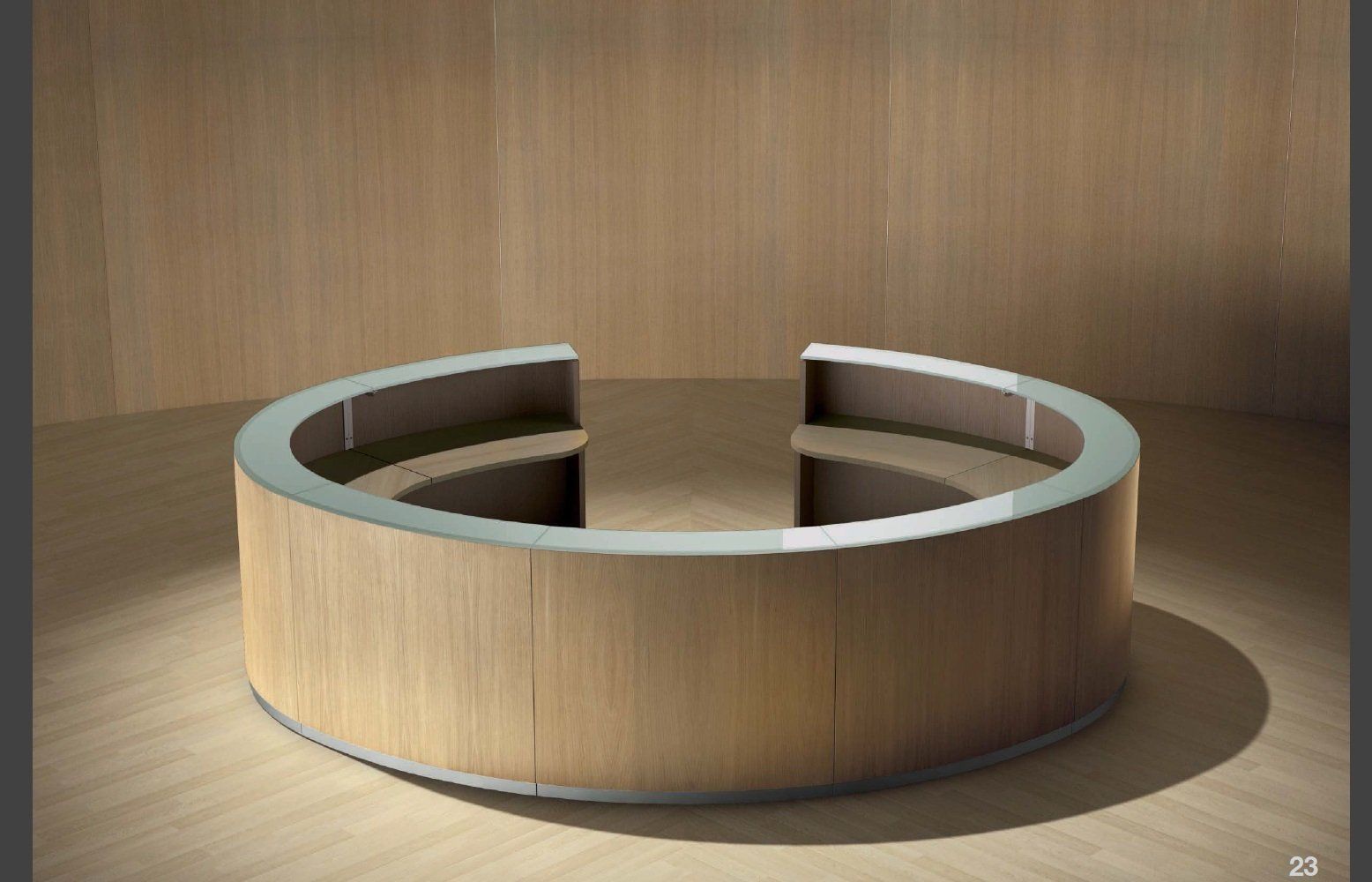 Reception ufficio Magenta