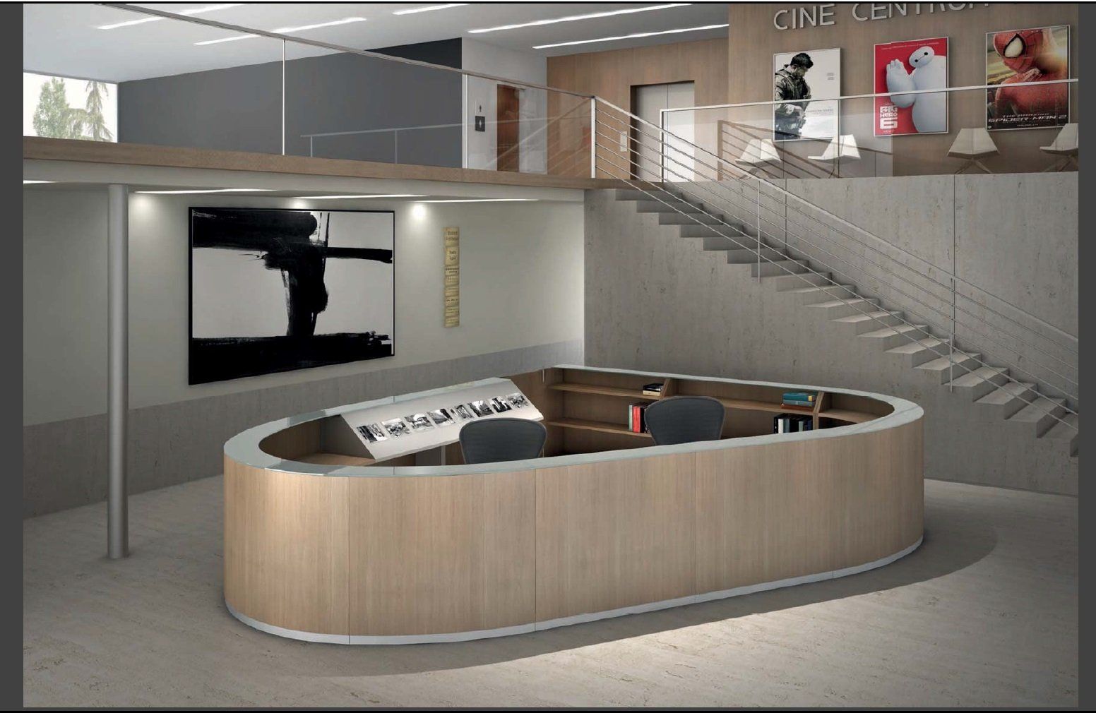 Reception ufficio Mortara