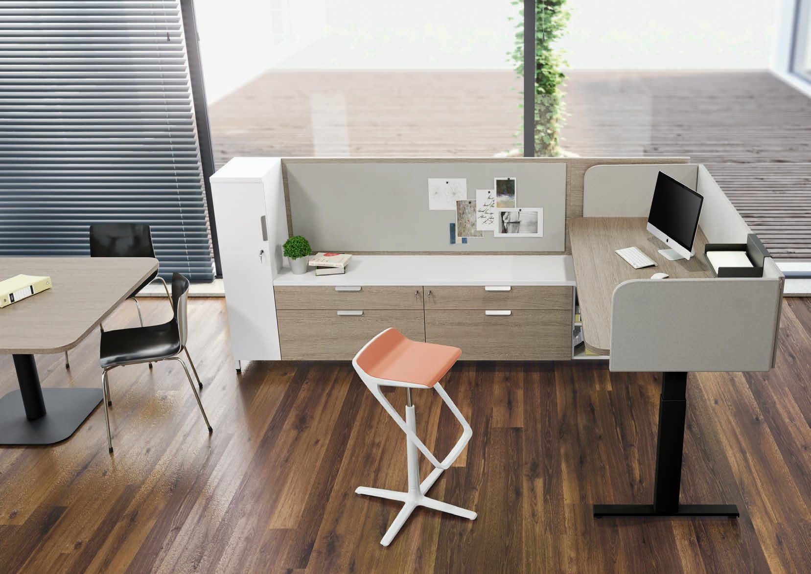 Regolabili in altezza con comby