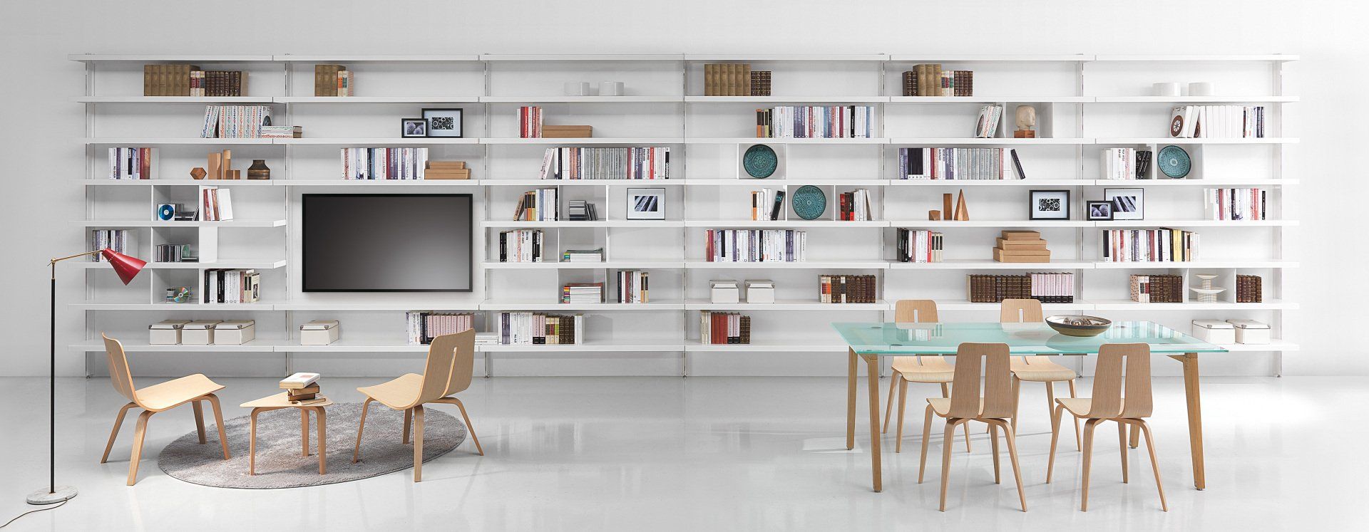 Scaffale parete Big per ufficio