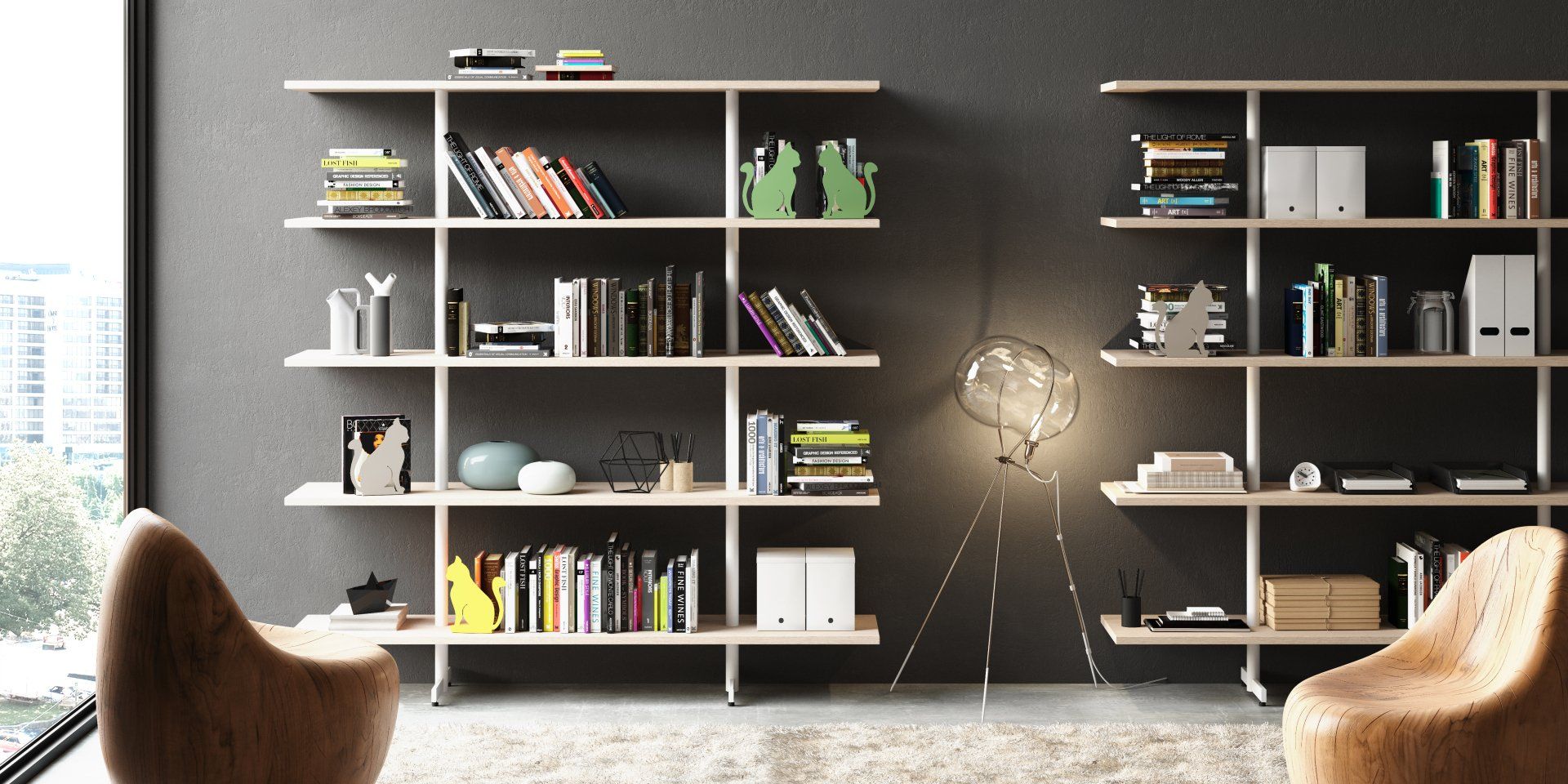 Scaffale per ufficio Kaffeina