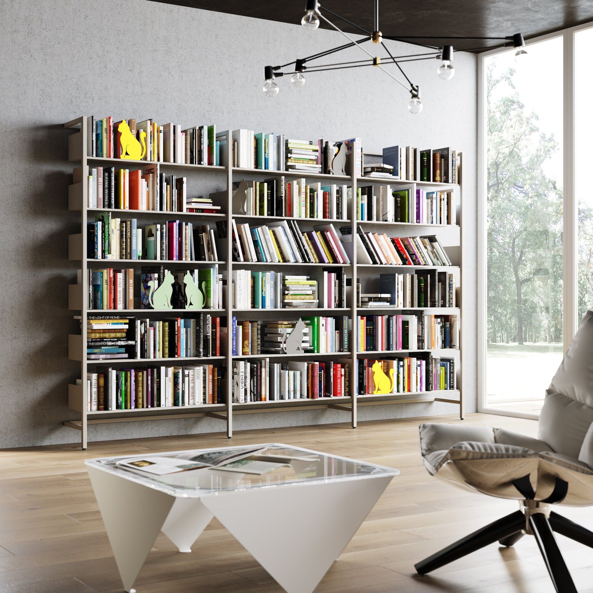 Scaffale per ufficio Novara Mikai