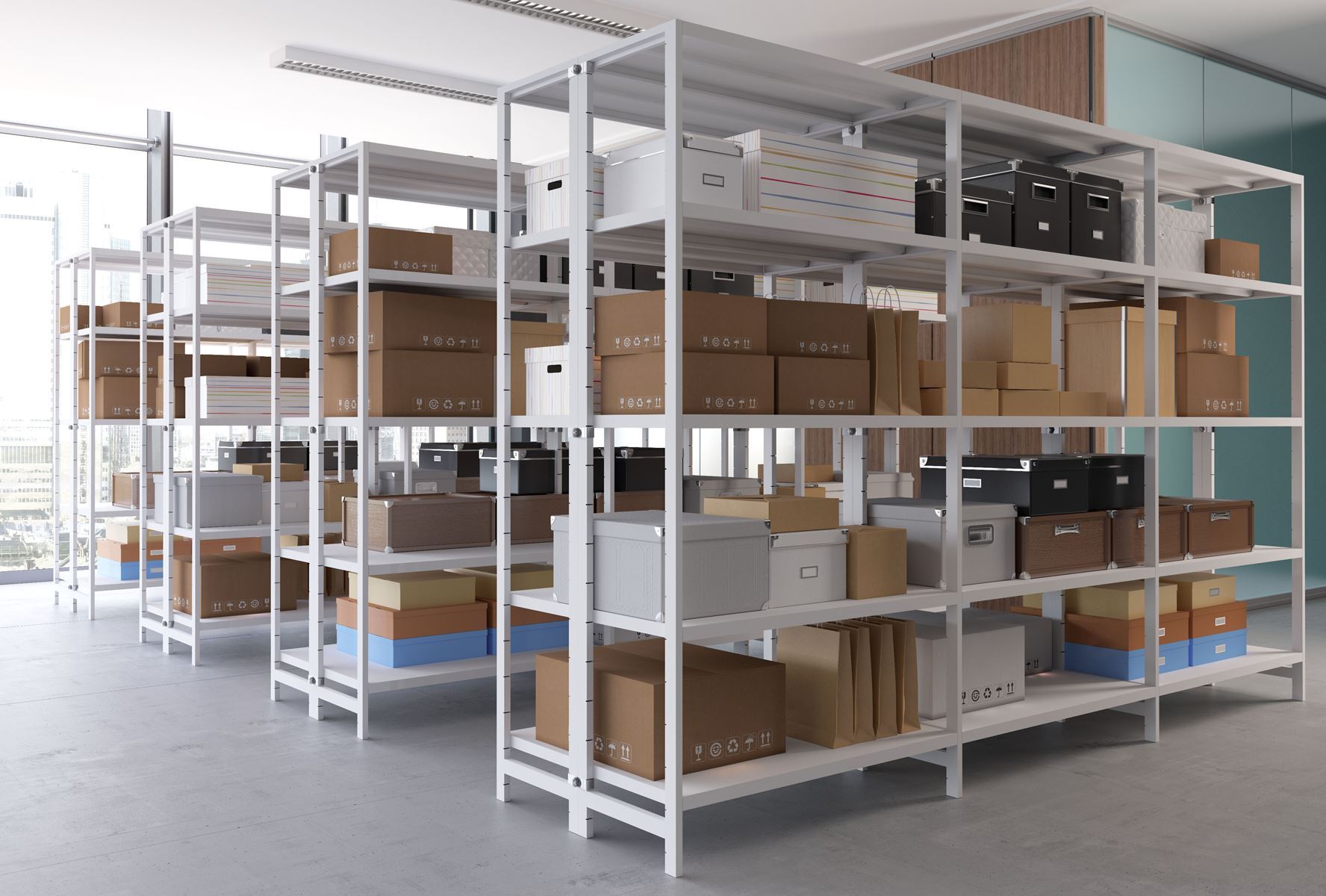 Scaffali Novara per ufficio