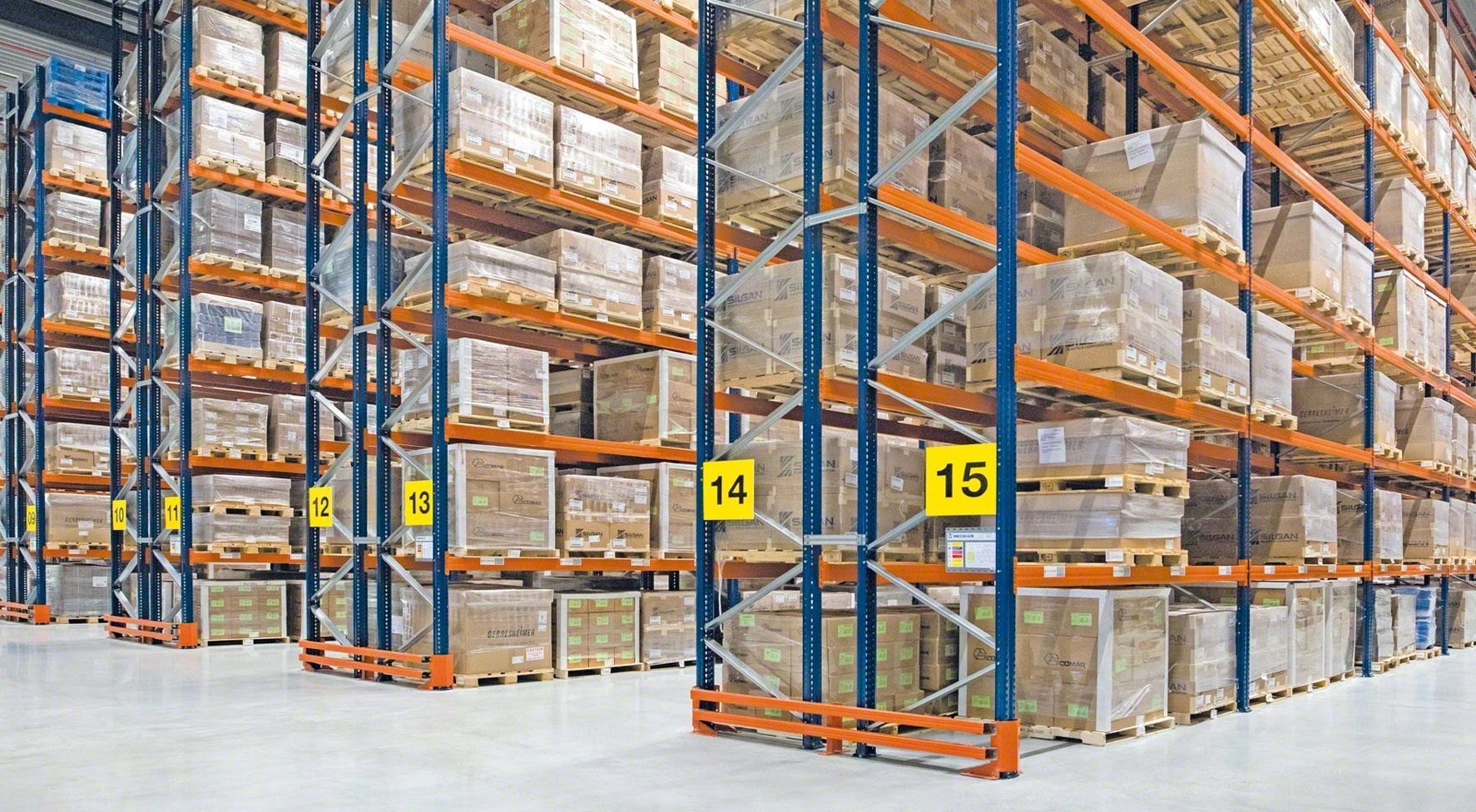 Scaffali Portapallet industriali Trecate