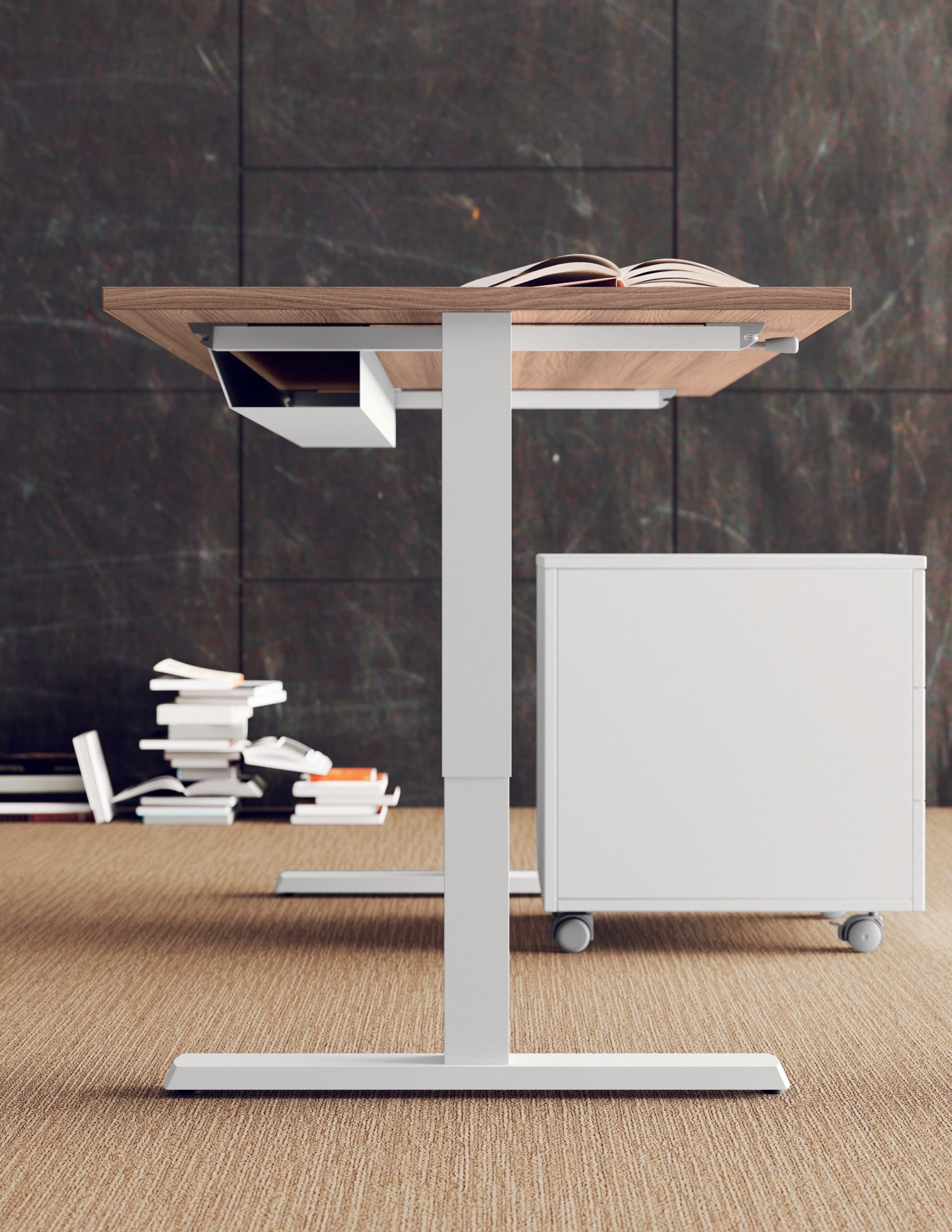 Scrivania regolabile in altezza Oleggio