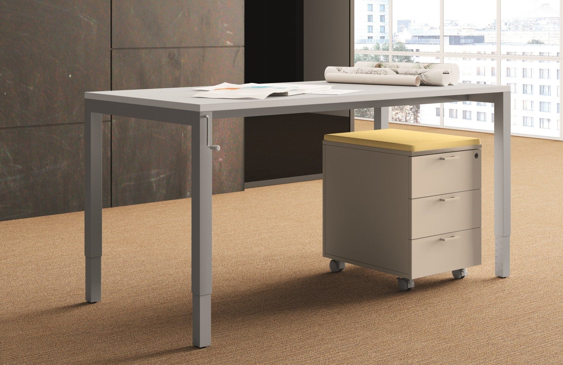 Scrivania regolabile in altezza Vercelli