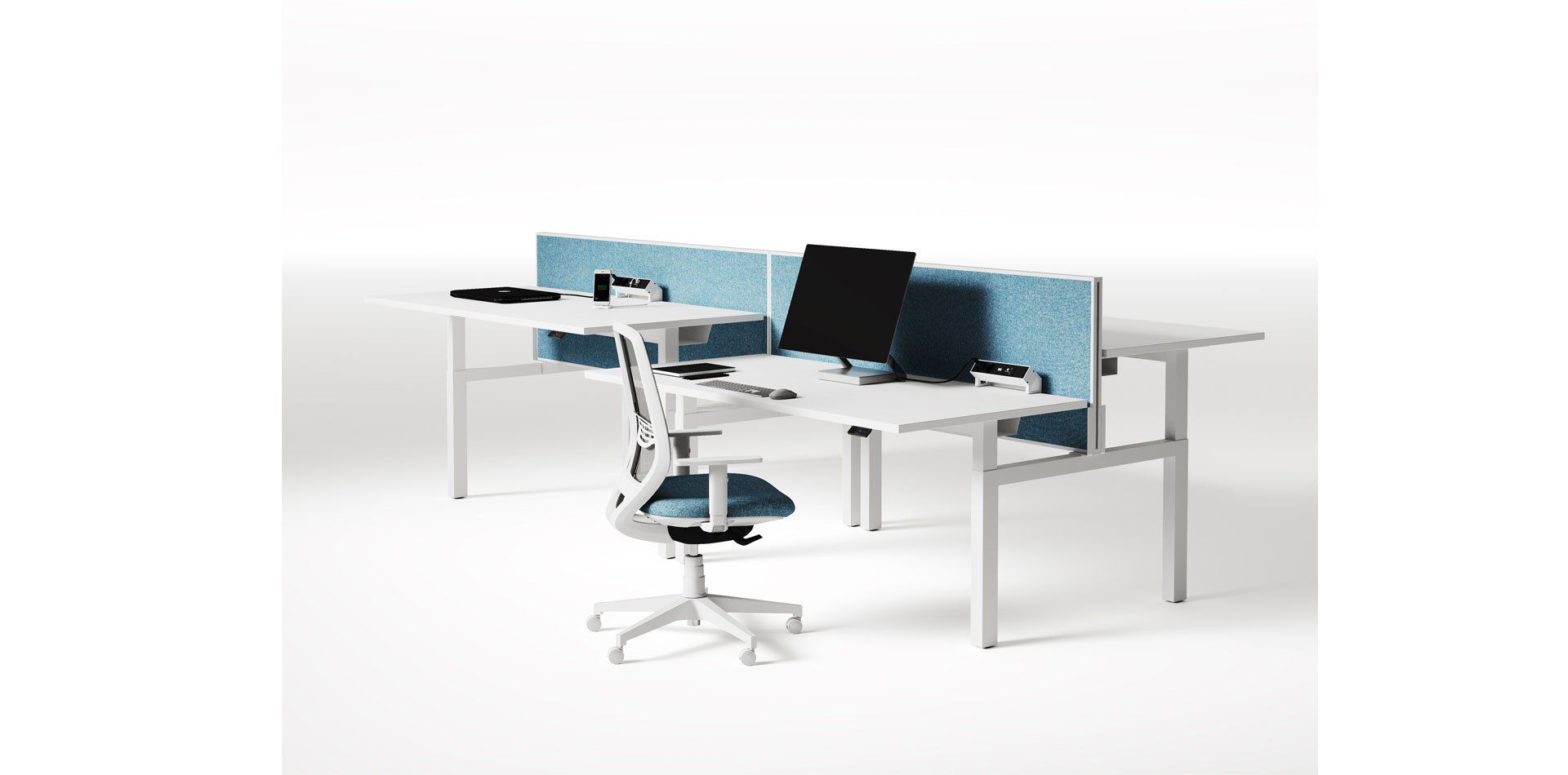 Scrivania regolabile in altezza