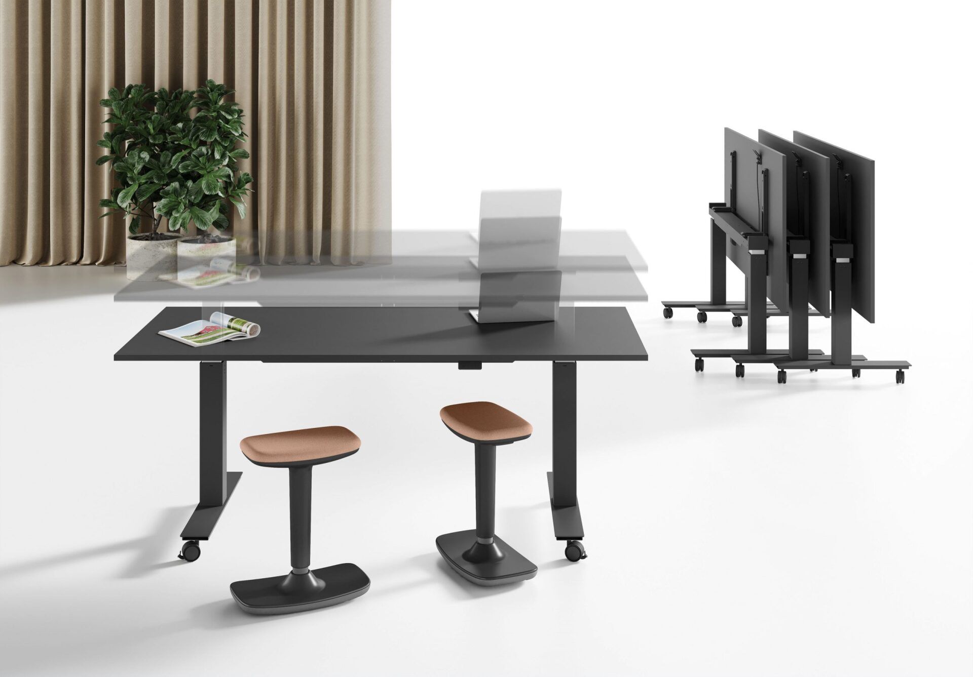 Scrivanie per ufficio elevanbili in altezza a Novara