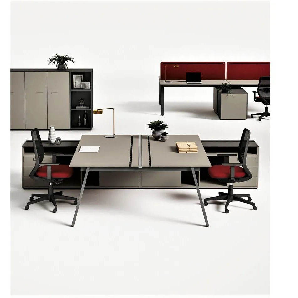 Scrivanie doppie per ufficio