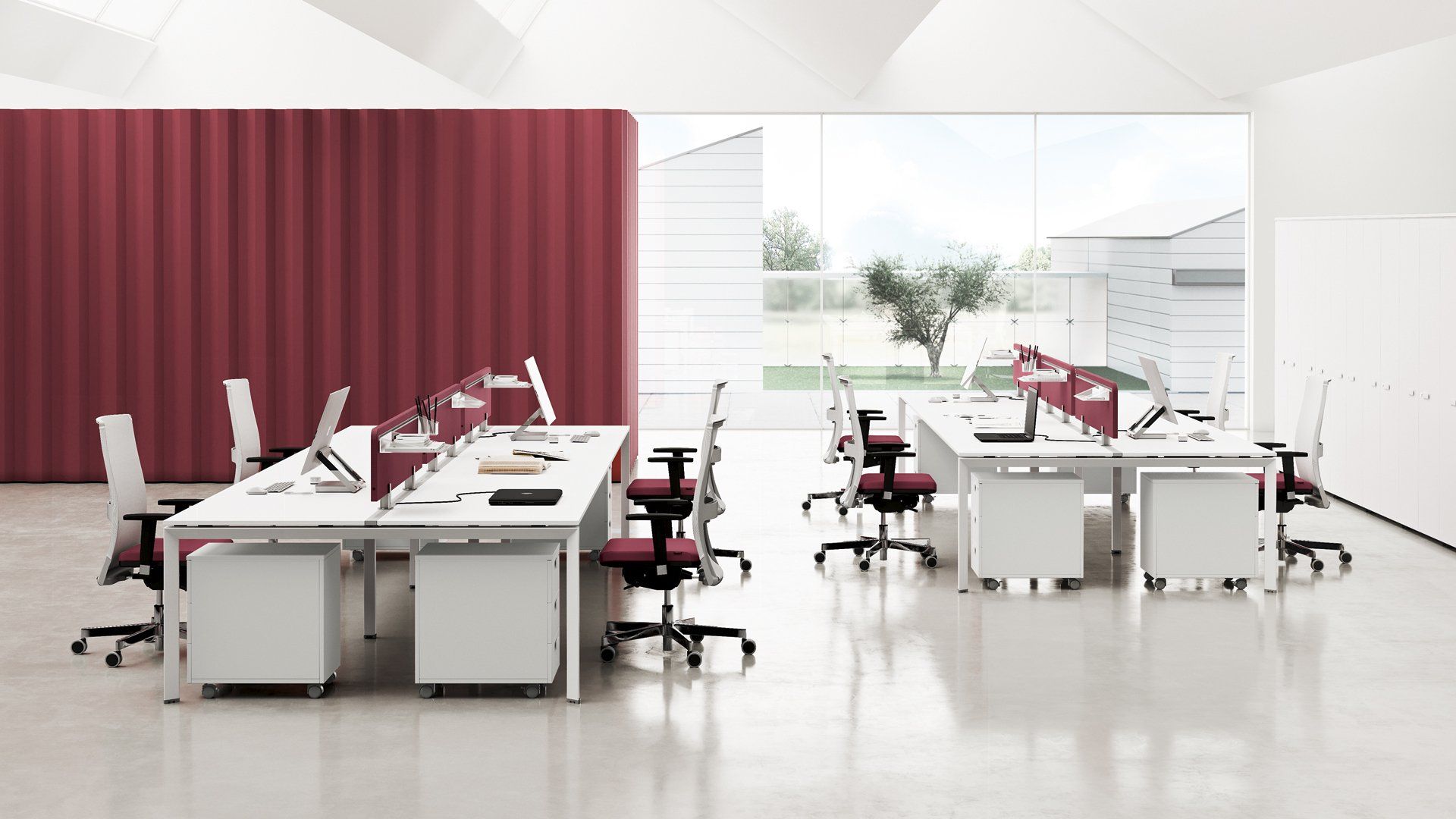 Scrivania per ufficio Mortara