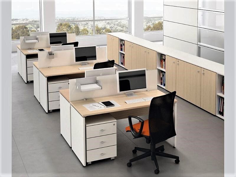 Scrivanie economiche da ufficio Magenta