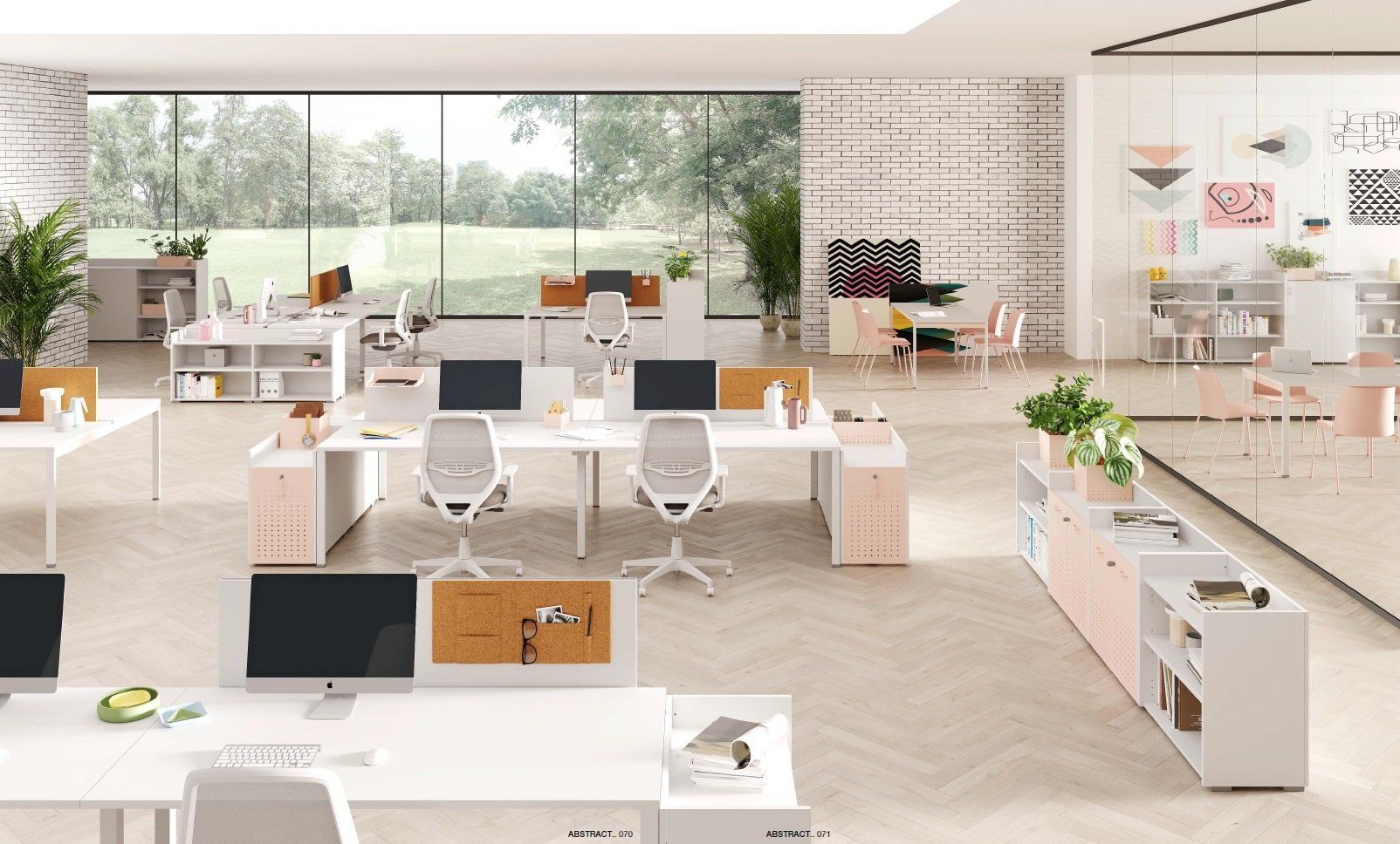 Scrivanie_open_space_Trecate