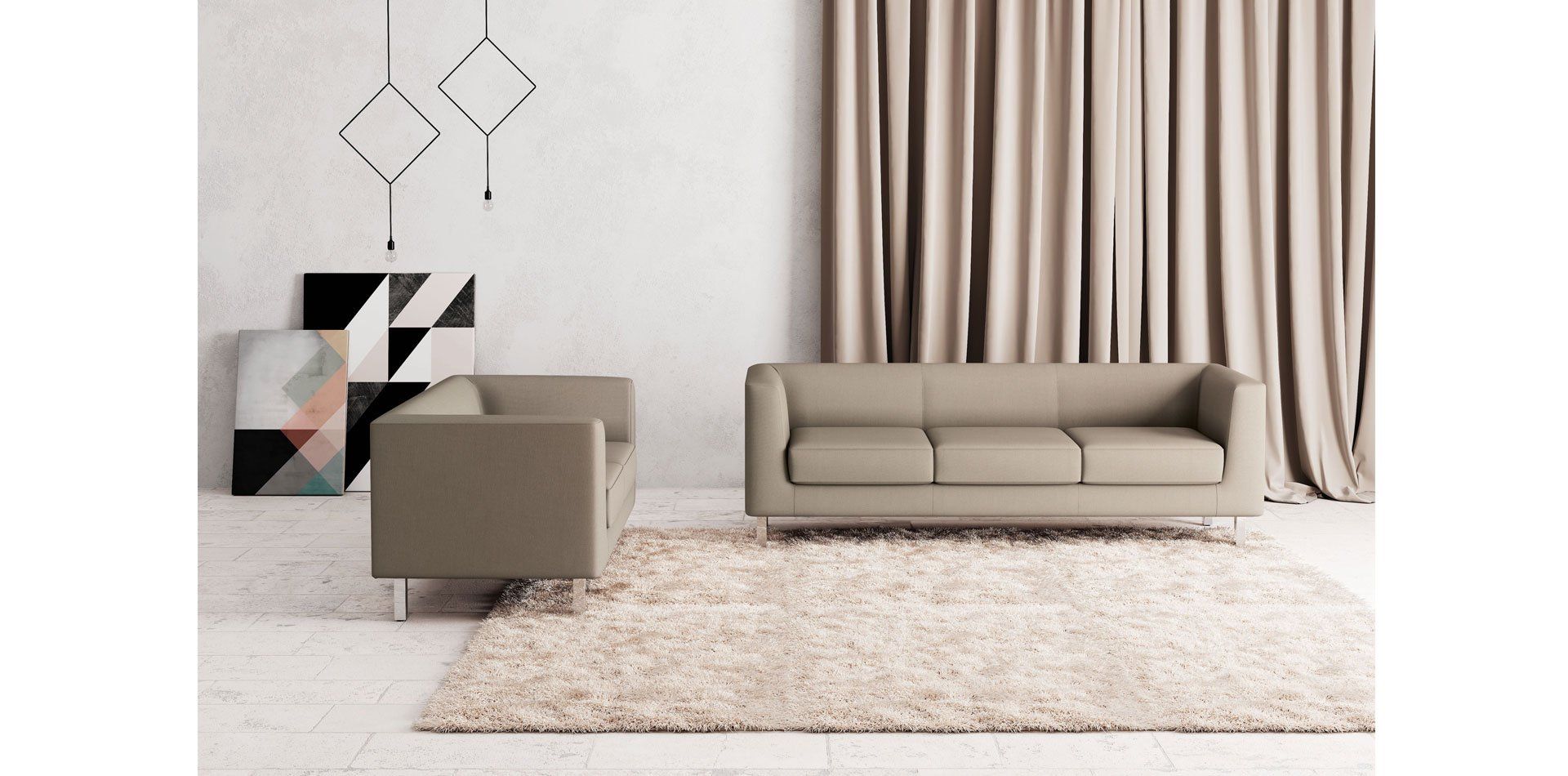 Set Las divano per ufficio Alfa Novara