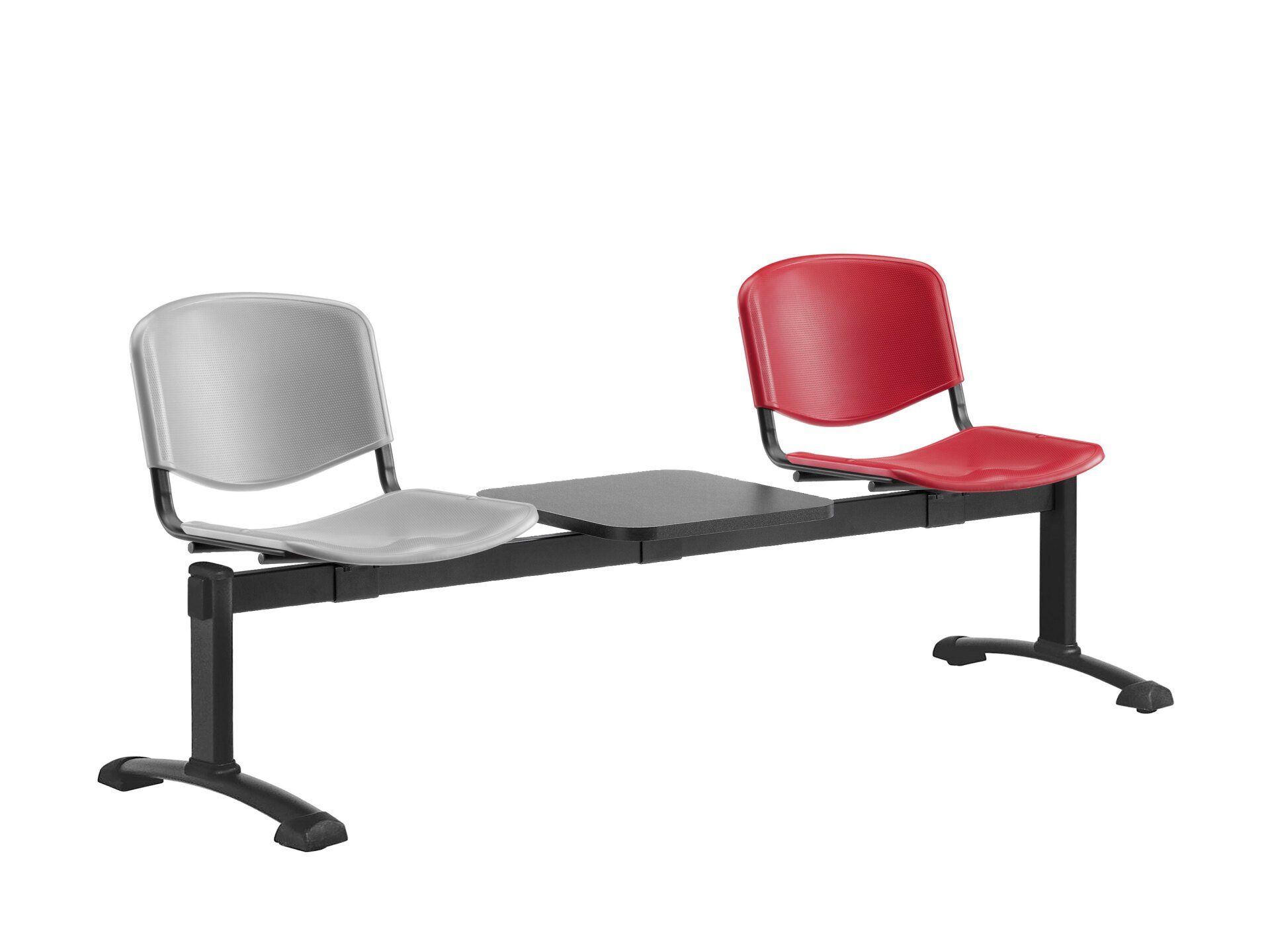 Stella panca in plastica su trave economica