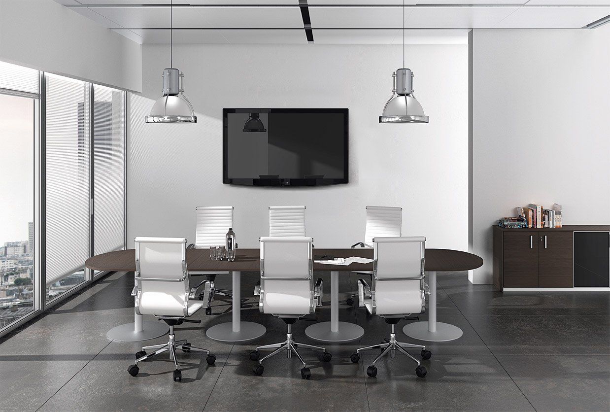 TK colombini tavoli riunione piedistalli