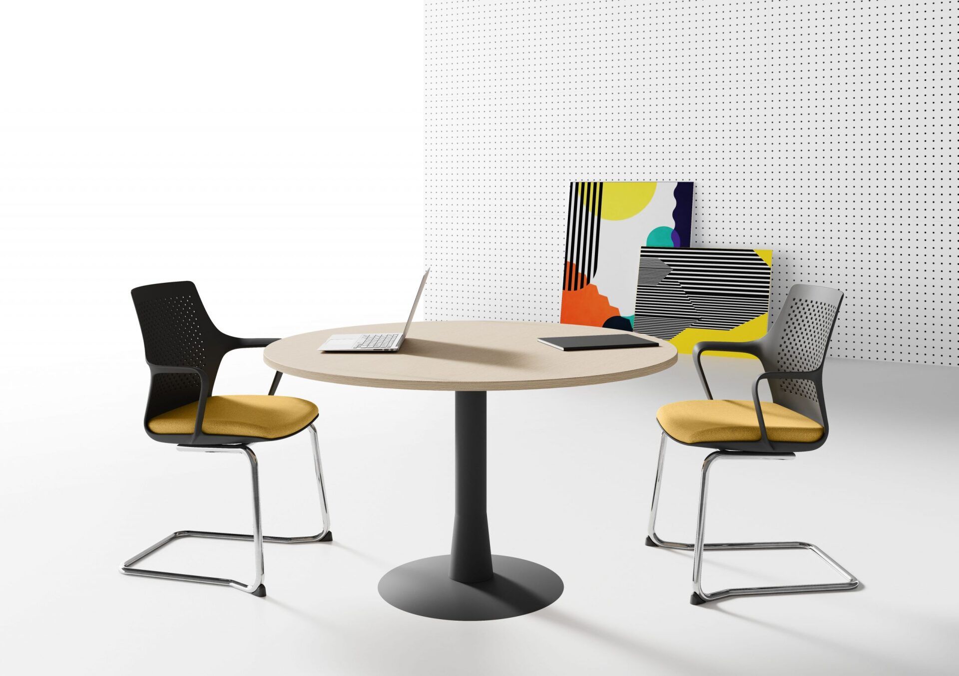 Tavoli rotondi per ufficio Novara