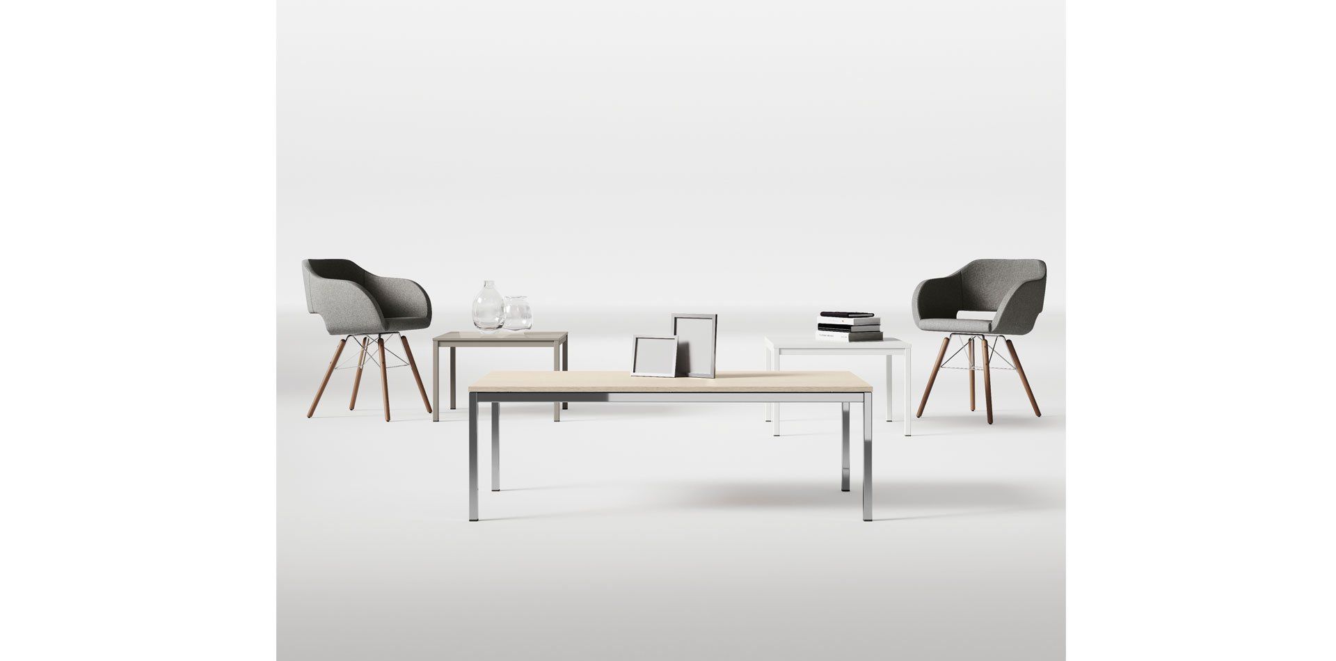 Tavolini e sedute attesa