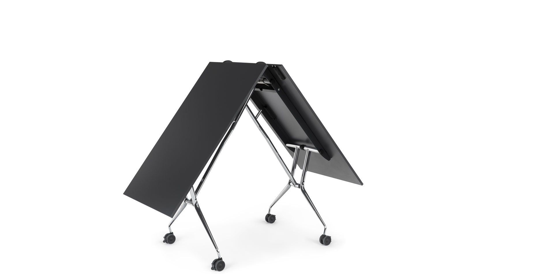 Scrivania su ruote per ufficio Borgomanero