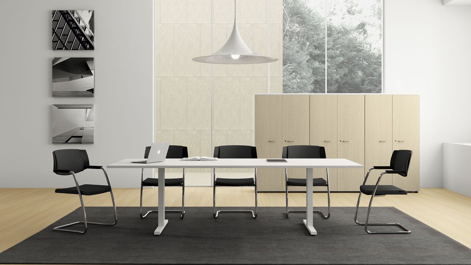 Tavolo riunione operativo Alfa Novara Ufficio