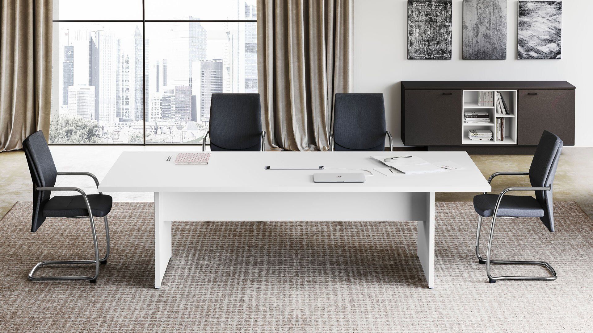 Tavolo riunioni Magenta