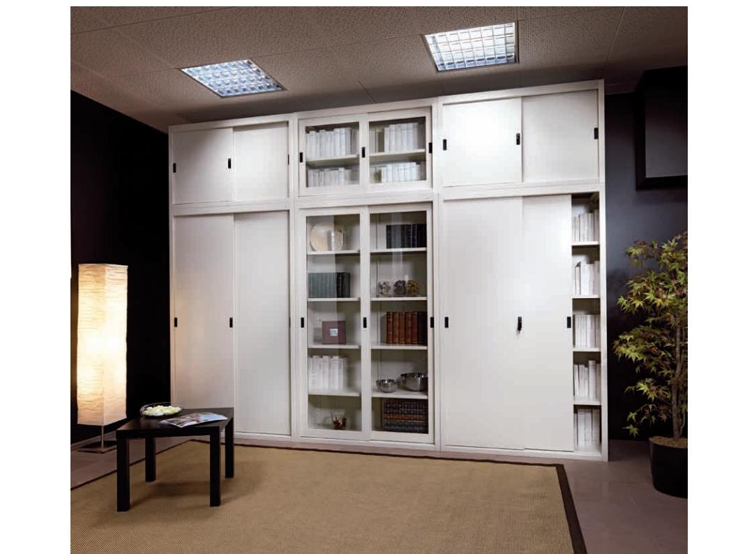 armadio metallico per ufficio ante scorrevoli