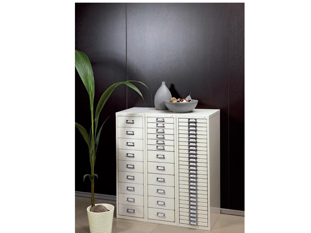 cassettiera multicassetti metallica per ufficio