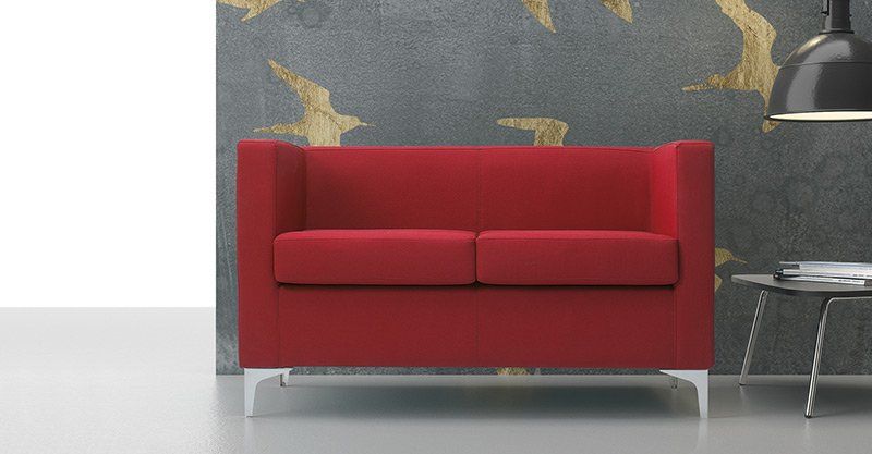 divano economico per ufficio 2 posti kocka