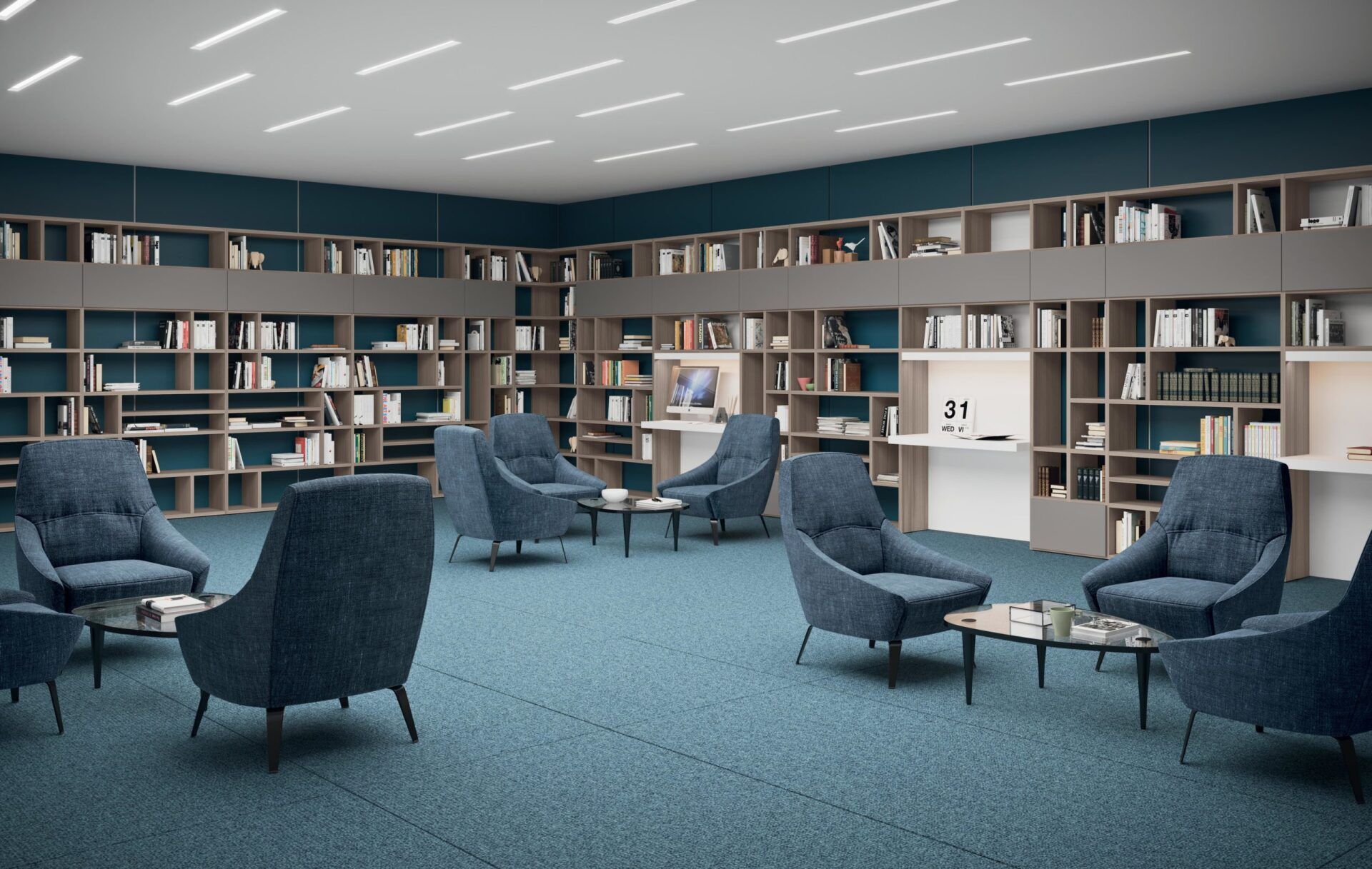 officè armadi e contenitori per ufficio ad angolo