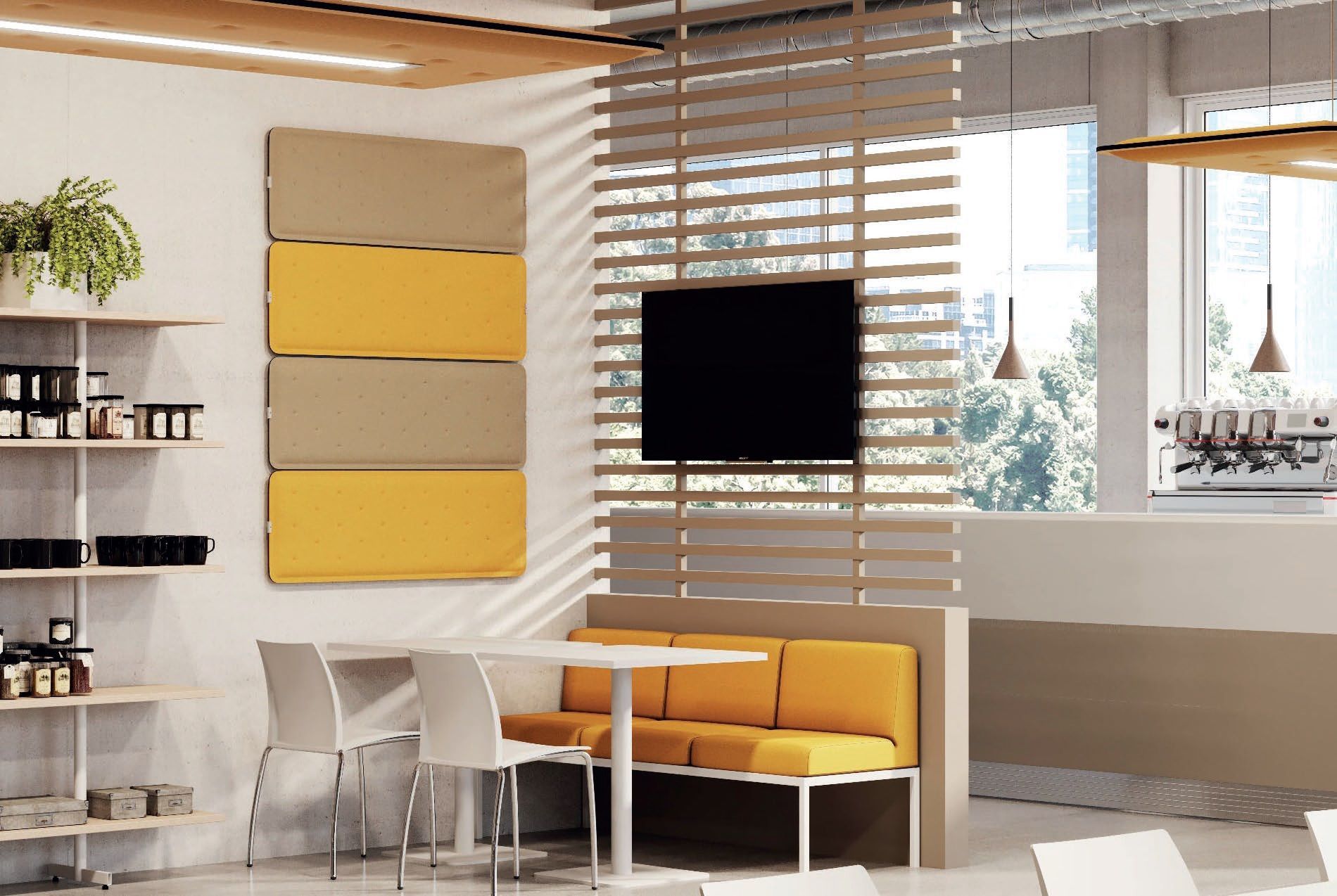 pannelli fonoassorbenti a muro