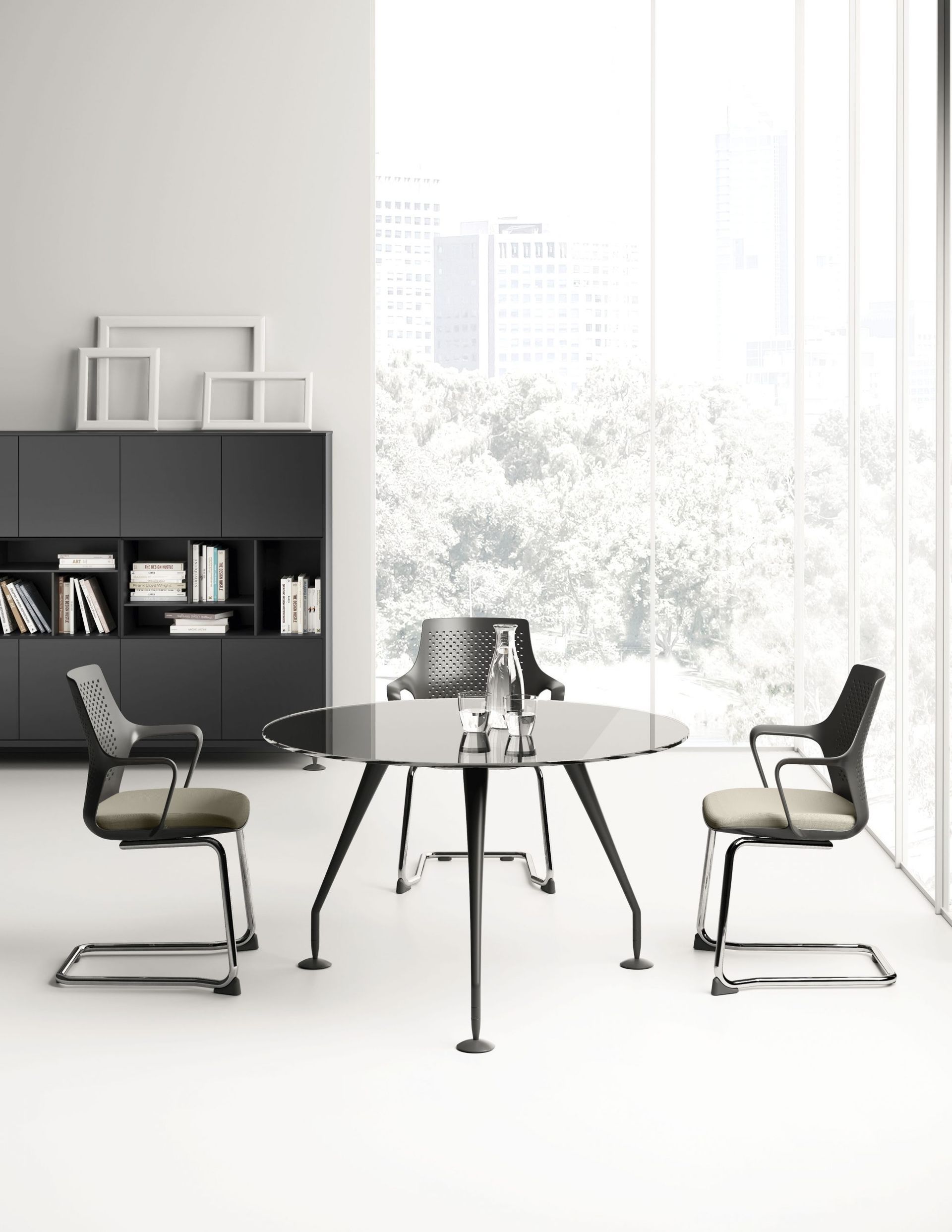 Tavoli rotondi per ufficio