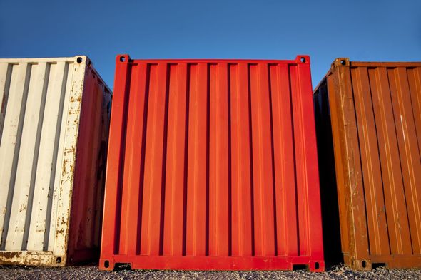 Containers providing long term storage in Westport