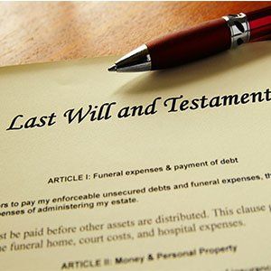 Probate — Last Will and Testament in Fayetteville, AR