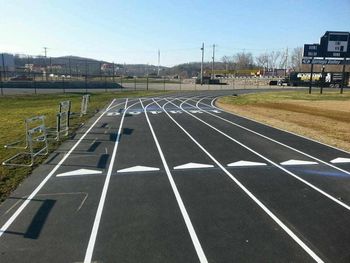 Asphalt paving — New running tracks surface in Evansville, IN