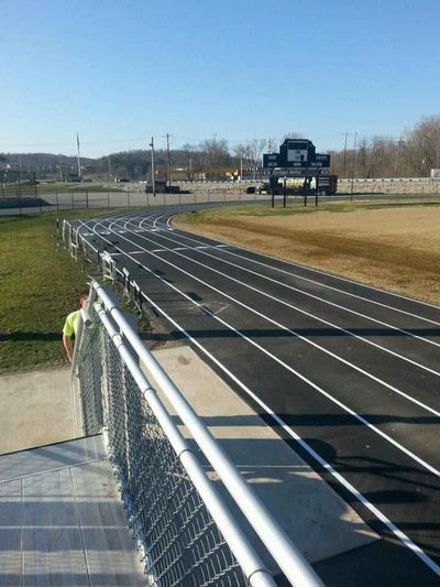Paving maintenance — Athletics running tracks in Evansville, IN