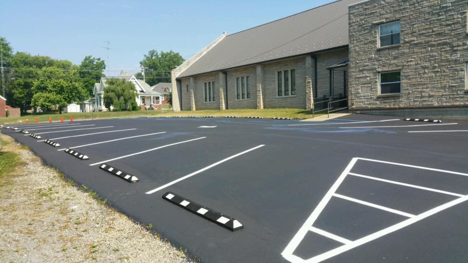 White County — Side parking area in Evansville, IN