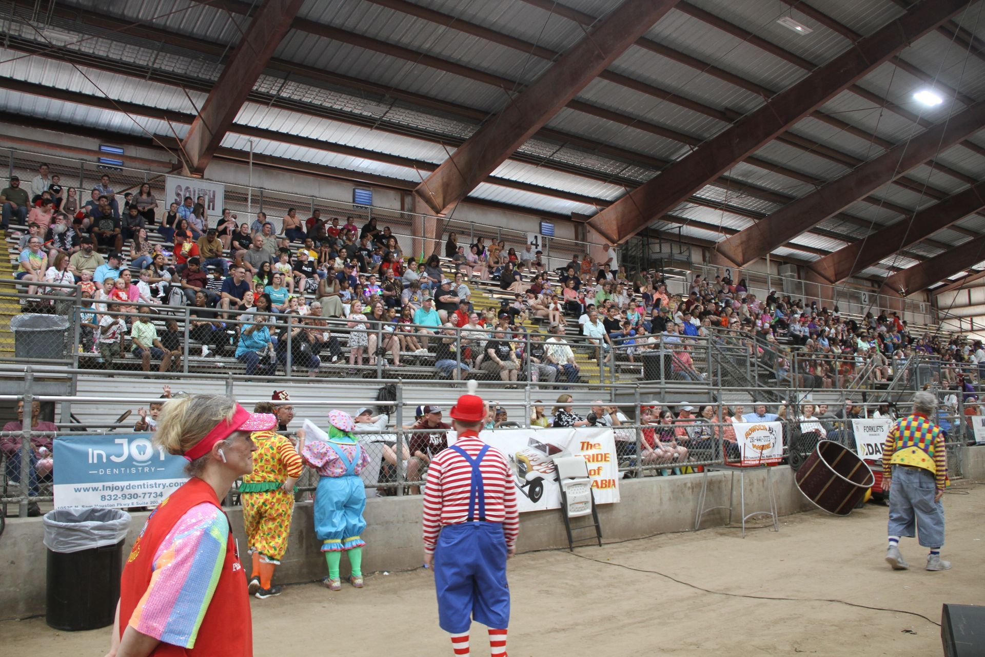 The Clowns Hanging Out at  last years Arabia Shrine Circus