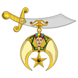 Arabia Shriner Logo on white background