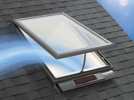 Residential skylight opened on roof — AG Skylights in Central Coast, NSW