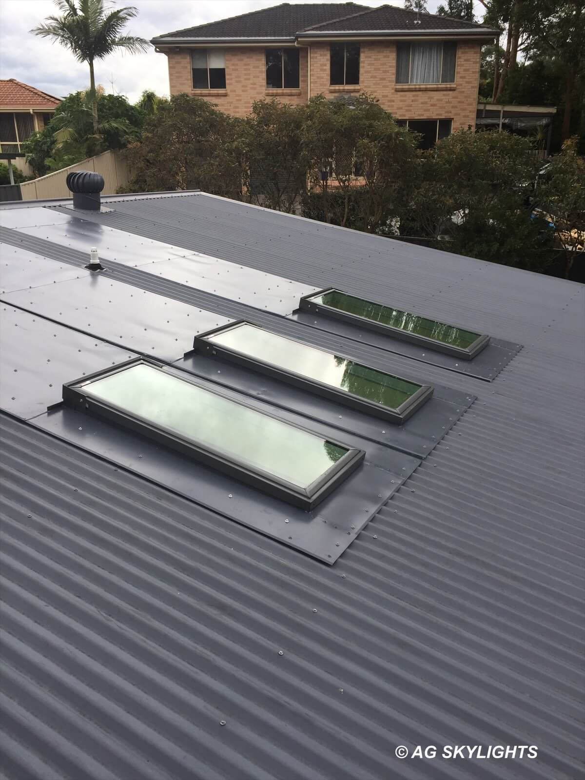 Roof With Skylights — AG Skylights in Central Coast, NSW